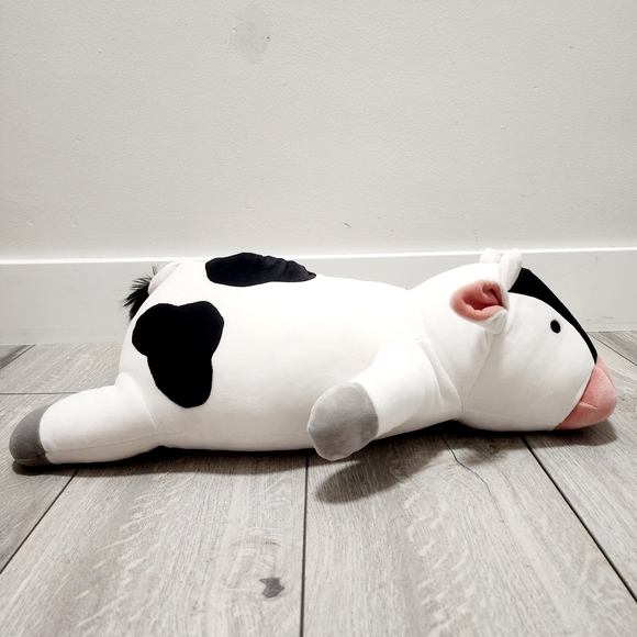 Cow Weighted Plush Throw Pillow - Pillowfort - Picture 3 of 6